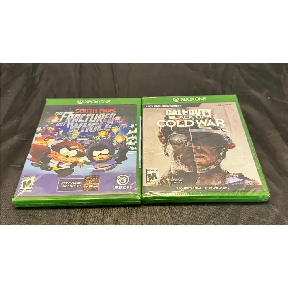 Xbox One Games Bundle COD Black Ops Cold War South Park Fractured But Whole New